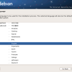 Debian netinst GTK